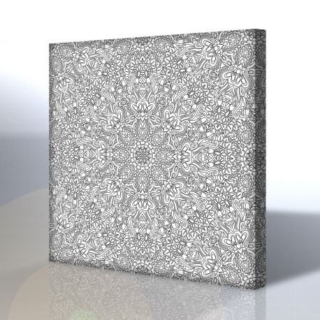 Kanvas Boyama Tablosu (Mandala Tablosu)