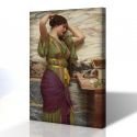 John William Godward Kanvas Tablo