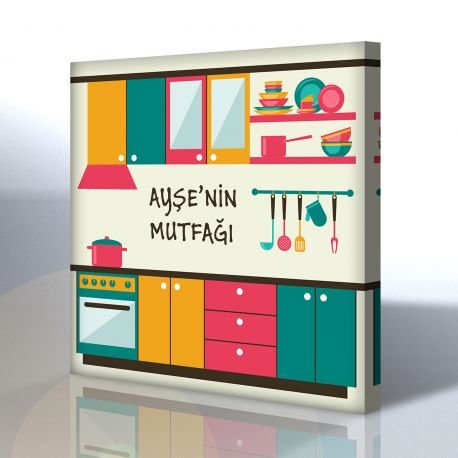 İsme Özel Mutfak Tablosu