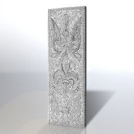 Dini Motif Kanvas Boyama Tablosu (Mandala Tablosu)