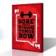Motivasyon - Sore Today Strong Tomorrow Kanvas Tablo