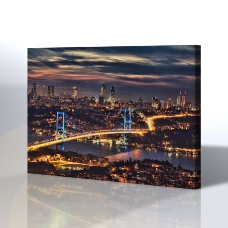 İstanbul Boğaziçi Köprüsü Kanvas Tablo