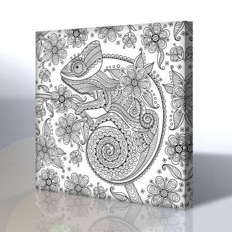 Bukelemun Boyama Tablosu (Mandala Tablosu)