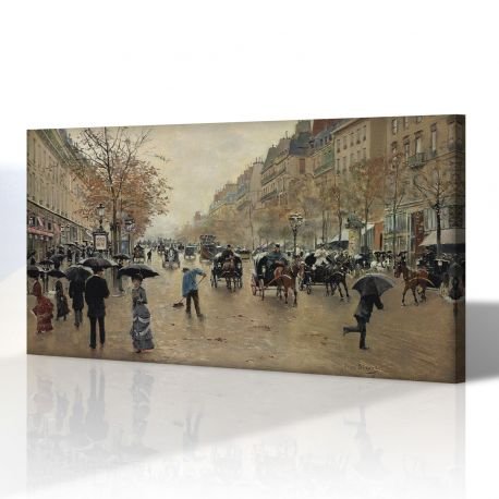 Jean Beraud Kanvas Tablo