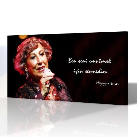 Müzeyyen Senar Kanvas Tablo