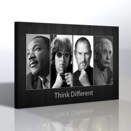 Think Different Kanvas Tablo