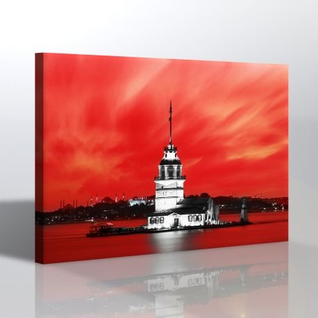 Kız Kulesi Kanvas Tablo