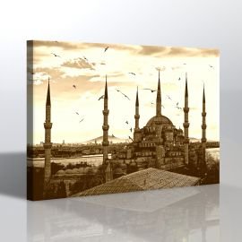 İstanbul Sultan Ahmet Kanvas Tablo
