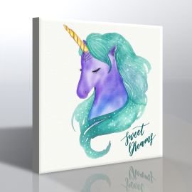 Unicorn Kanvas Tablo