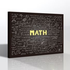 Matematik Kanvas Tablo