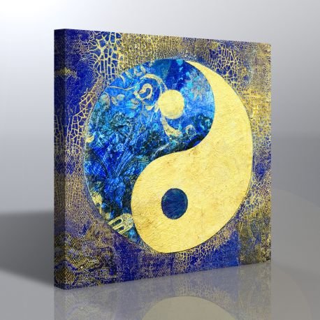 YinYang Kanvas Tablo