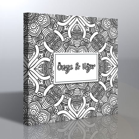 Boyama Tablosu (Mandala Tablosu)