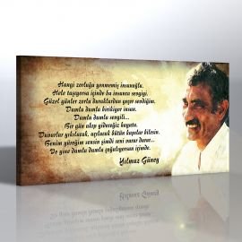 Yılmaz Güney Kanvas Tablo 