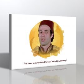 Kemal Sunal Kanvas Tablo