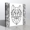 Kurt Boyama Tablosu ( Mandala Tablosu ) 