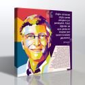 Bill Gates Kanvas Tablo