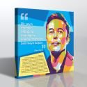 Elon Musk Kanvas Tablo