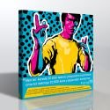 Bruce Lee Kanvas Tablo