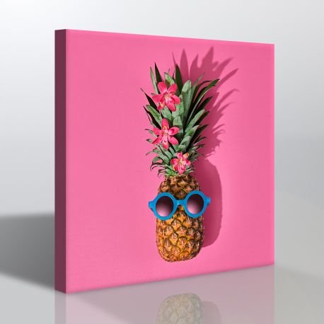 Minimalist Ananas Kanvas Tablo