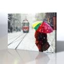 Taksim-İstanbul Kanvas Tablo