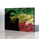 Bob Marley ve Sözler Kanvas Tablo