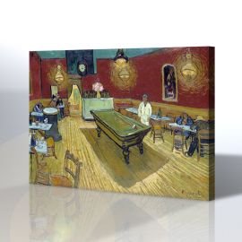 Bilardo - Vincent Van Gogh Kanvas Tablo