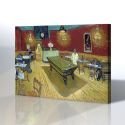 Bilardo - Vincent Van Gogh Kanvas Tablo