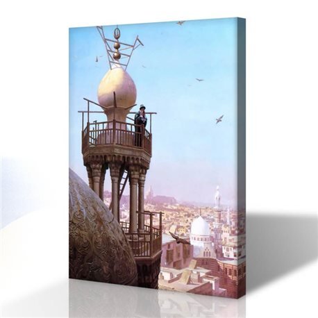 Müezzin - Jean Leon Gerome Kanvas Tablo