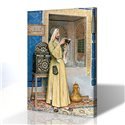Kuran Okuyan Adam Kanvas Tablo
