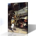 Pazar - Edwin Lord Weeks Kanvas Tablo