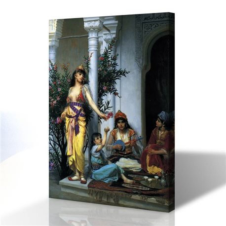 Oriental Manzara Kanvas Tablo