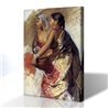 2 Kadın - Edwin Lord Weeks Kanvas Tablo