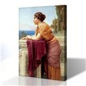 Uzaklara Özlem - John William Godward Kanvas Tablo