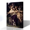 Melekler Ve Kadın - William-Adolphe Bouguereau Kanvas Tablo