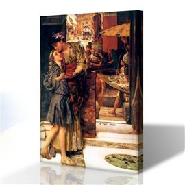 Sevgililer - Lawrence Alma-Tadema Kanvas Tablo