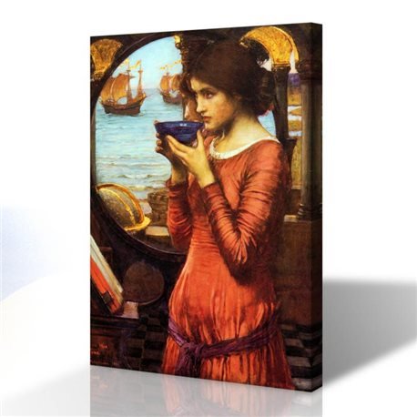 Kader - John William Waterhouse Kanvas Tablo
