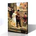 Düğündeki Telaşe - Lord Frederic Leighton Kanvas Tablo
