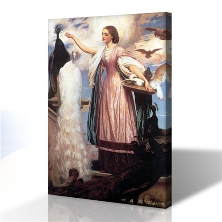 Tavus Kuşları - Lord Frederic Leighton Kanvas Tablo