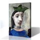 Kadın Portresi - Pablo Picasso Kanvas Tablo