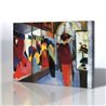 Alış Veriş - August Macke Kanvas Tablo