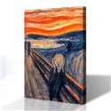 Çığlık - Edvard Munch Kanvas Tablo