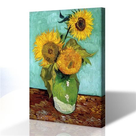 Ayçiçekleri - Vincent Van Gogh Kanvas Tablo