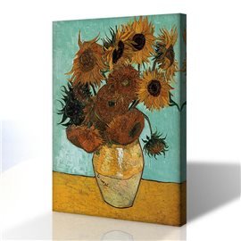 Ayçiçekleri - Vincent Van Gogh Kanvas Tablo