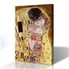 Öpücük - Gustav Klimt Kanvas Tablo