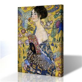 Kadın Portresi - Gustav Klimt Kanvas Tablo