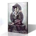 Geyşa - Zong Hao Kanvas Tablo