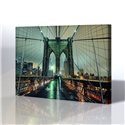 Brooklyn Köprüsü / Manhattan Kanvas Tablo