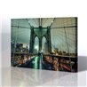 Brooklyn Köprüsü / Manhattan Kanvas Tablo