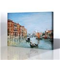 Canale_Grande - Frans Wilhelm Odelmark Kanvas Tablo