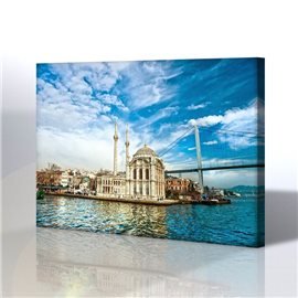 Boğaz Köprüsü Kanvas Tablo